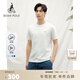 beanpole【涼感】濱波   夏季男士休閑短袖圓領(lǐng)T恤多色簡(jiǎn)約上衣 白色 M 175/92A