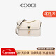 COOGI品牌包包手提包包女士單肩斜挎包小方包生日情人節禮物送女友老婆 米白色【精美禮盒+禮袋】 【禮盒包裝】【精美禮盒+禮袋】