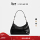 蔻馳（COACH）【禮物】【專(zhuān)享直降】新款女士JULIET單肩包斜挎包hobo冬季女包 LH/黑色