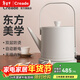 Creade科瑞德汀壺提梁燒水壺小型功夫茶手提沖茶壺自動(dòng)斷電長(cháng)嘴泡茶專(zhuān)用燒水壺高級開(kāi)水壺國家補貼 0.6L -K-0809白色【雙層防燙 一體無(wú)縫】