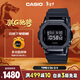 卡西歐（CASIO）手表男經(jīng)典小方塊G-SHOCK黑武士電子運動(dòng)表新年禮物GM-5600UB-1