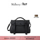 MULBERRY【尊享禮遇】/瑪葆儷Alexa中號斜挎單肩手提學(xué)院通勤女包 純黑色 中號