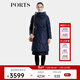 PORTS寶姿商場(chǎng)同款秋冬新品女裝長(cháng)袖長(cháng)羽絨服SD9U008QWN026 丈青色 S