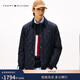 Tommy Hilfiger【防水】25秋冬新款男裝菱格燈芯絨襯衫領(lǐng)輕薄棉服夾克外套