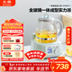 北鼎（Buydeem）養生壺全玻璃燒水壺自營(yíng)多功能燉煮壺煮茶壺一體成型辦公室家用恒溫壺電熱水壺1.2L FK571淺杉綠
