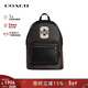 蔻馳（COACH）【品牌直供】男士輕奢雙肩包商務(wù)通勤背包書(shū)包禮物男 【新款】C標老花CCF67 QBWAN