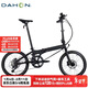 大行（DAHON）自行車(chē)20英寸20速超輕鋁合金碟剎成人單車(chē)KBA005 黑色BA款油碟