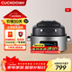 福庫（CUCKOO）多功能炸鍋免翻面不沾易清洗 家用大容量多功能無(wú)油炸鍋 觸屏旋鈕操作大功率煎烤箱一體多功能鍋6L CAFG-A0650S (立體雙循環(huán)加熱) 6L