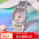 卡西歐手表女 時(shí)尚潮流氣質(zhì) 商務(wù)指針石英女表學(xué)生表考試表 LTP-1335D-5A 肉桂粉