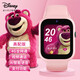 迪士尼（Disney）兒童電話(huà)手表6-12歲防水定位可插卡通話(huà)女孩小學(xué)生愛(ài)莎公主草莓熊智能手表可拆卸旋轉雙攝像 草莓熊高配粉色【學(xué)習APP+支付+定位】