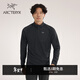 ARC'TERYX始祖鳥(niǎo) DELTA 1/2 ZIP 保暖 男子 抓絨衫 Black/黑色 M