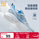 361°運動(dòng)鞋男鞋秋冬季透氣網(wǎng)面跑鞋黑色通勤輕質(zhì)戶(hù)外慢跑步鞋新年禮物 太空灰/工裝藍【透氣網(wǎng)布】 42