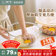 樹(shù)可帶蓋和面盆大號廚房專(zhuān)用食品級高硼硅玻璃揉活面碗烘焙打蛋發(fā)奶油