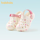 巴拉巴拉兒童洞洞鞋夏季男女童涼拖鞋浴室洗澡女孩涼拖親子鞋沙灘鞋中大童