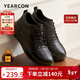 意爾康男鞋秋冬高幫舒適加絨棉鞋真皮商務(wù)運動(dòng)休閑鞋 59842W黑色42