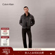 Calvin KleinJeans25秋冬新款男士美式潮流復古ck仿羊羔絨翻領(lǐng)潮殼牛仔外套