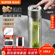 蘇泊爾（SUPOR）玻璃杯純鈦男士商務(wù)泡茶水杯車(chē)載大容量防燙2026新款禮盒杯子送禮 冰花銀350ml【一直秒開(kāi)-茶濾款】送禮盒+禮袋+杯刷