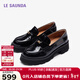 萊爾斯丹萊福家族2025新款英倫復古樂(lè )福飾扣單鞋女45302 黛瓦黑BKB 37