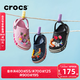 卡駱馳（CROCS）貝雅卡駱班兒童洞洞鞋沙灘鞋男女童包頭拖鞋/207018/207019 深藍色-410 35 (215mm)