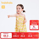 巴拉巴拉嬰兒衣服新生兒背帶褲女童褲子2024夏裝甜美可愛(ài)輕薄208224120002