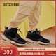 斯凱奇（Skechers）新年禮物男鞋冬中高幫休閑鞋戶(hù)外百搭增高男靴運動(dòng)鞋工裝靴65731