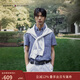 Tommy Hilfiger【棉麻混紡】春夏男透氣輕薄休閑純色中性簡(jiǎn)約短袖襯衫外套