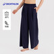 迪卡儂運動(dòng)長(cháng)褲休閑直筒女士舞蹈闊腿瑜伽百搭長(cháng)褲-5632848