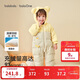 巴拉巴拉童裝嬰兒羽絨服連體衣寶寶2025新款冬裝加厚保暖哈衣爬服萌趣造型