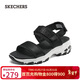 斯凱奇（Skechers）涼鞋女士秋季厚底休閑運動(dòng)女鞋百搭舒適外穿軟底沙灘鞋119853