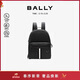 巴利（BALLY）男包牛皮革手提雙肩包背包條紋6238746 黑白條新年禮物