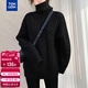 唐獅（TonLion）2025秋冬百搭女高領(lǐng)套頭毛衣