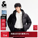 杰克·瓊斯（JACK&JONES） 秋冬男裝加厚外套外衣羽絨服保暖寬松連帽鴨絨防風(fēng)男款225312020