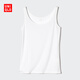 優(yōu)衣庫女裝AIRism背心/空氣衣打底衫內衣26春夏新款482151 482150 482151/00白色 M