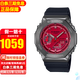 卡西歐(Casio)手表G-SHOCK王一博同款金屬八角農家橡樹(shù)運動(dòng)男表 紅盤(pán)GM-2100B-4A