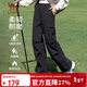 駱駝戶(hù)外軟殼褲女加絨保暖鎖溫防風(fēng)防潑水抗靜電徒步傘兵登山褲