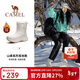 駱駝（CAMEL）冬季雪地靴女款厚底加絨保暖棉鞋防潑水短靴子F24C026613