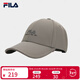 斐樂(lè ) 斐樂(lè )官方男帽棒球帽2025冬季新款時(shí)尚休閑帽子運動(dòng)帽遮陽(yáng)帽 月隕灰-GY XS