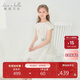 戴維貝拉【高定禮服】女童公主裙夏裝高端刺繡裙子氣質(zhì)公主裙