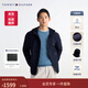 Tommy Hilfiger【防水微抓絨】秋冬男裝戶(hù)外保暖連帽風(fēng)衣款軟殼夾克外套 深海藍FAP S （推薦：120-135斤）