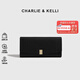 CHARLIE&KELLI CK品牌包包女款2026新款女士錢(qián)包簡(jiǎn)約卡包手拿包生日禮物女 黑色【京倉配送 禮袋包裝】