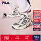 斐樂(lè )FILA兒童童鞋跑步鞋2025年冬季新款男女童中大童緩震運動(dòng)鞋子 城堡灰/蛋殼粉-CE 36