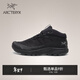 ARC'TERYX始祖鳥(niǎo) AERIOS FL MID GTX 覆蓋防水 男子 徒步鞋 BLACK/CINDER/黑/煤渣灰 42 8