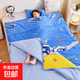 A類(lèi)全棉睡袋防踢被子神器加厚兒童中大童0-18歲被芯可洗四季通用 吉咪兔-巡邏警車(chē)【防踢被神器】 大號外套 +棉花內膽一厚一薄送枕套枕芯