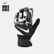 耐克大童透氣足球守門(mén)員手套(1副)春季男女童實(shí)用拼接NIKE HQ0258 010黑/白/白 5