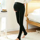 孕婦打底褲時(shí)尚秋冬襪褲內外穿加絨厚款孕婦褲子加厚運動(dòng)緊身 550g加絨加厚黑色踩腳 L【100-130斤可穿】