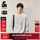 杰克·瓊斯（JACK&JONES）男裝秋季毛衣針織衫NBA聯(lián)名款字母圖案寬松圓領(lǐng)長(cháng)袖上衣225425022 G01石灰花灰 常規 M （175）