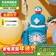 杯具熊（BEDDYBEAR）開(kāi)口笑兒童水杯保溫杯男女小學(xué)生寶寶吸管雙飲杯子新年禮物保溫壺 星辰雙飲保溫杯-哆啦A夢(mèng)600ml