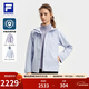 FILA 斐樂(lè )官方女士沖鋒衣兩件套上衣25冬新款健身戶(hù)外連帽外套防風(fēng)衣 風(fēng)鈴草紫-VT M 165/84A/M