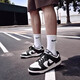 耐克（NIKE）官方男鞋 DUNK LOW低幫板鞋戶外運(yùn)動(dòng)休閑鞋透氣百搭黑白熊貓鞋子 HF5441-100 42.5