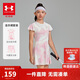 安德瑪（Under Armour）兒童連衣裙女童春夏速干連衣裙休閑百搭套裝女童連衣裙252227165